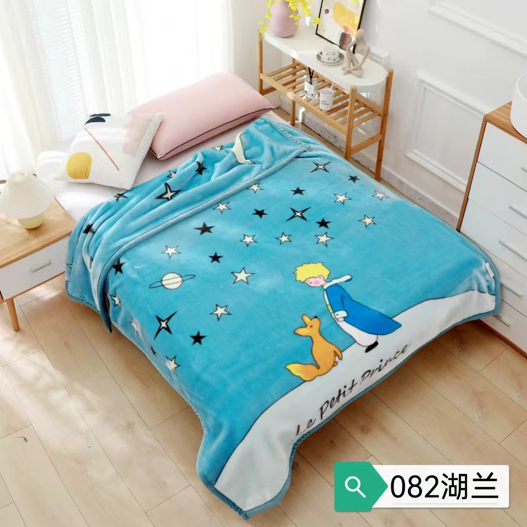Bedding blankets, double-layer cartoon blankets, single-person cover blankets, coral fleece thickened blankets, winter bed sheets, fleece blankets pic 30