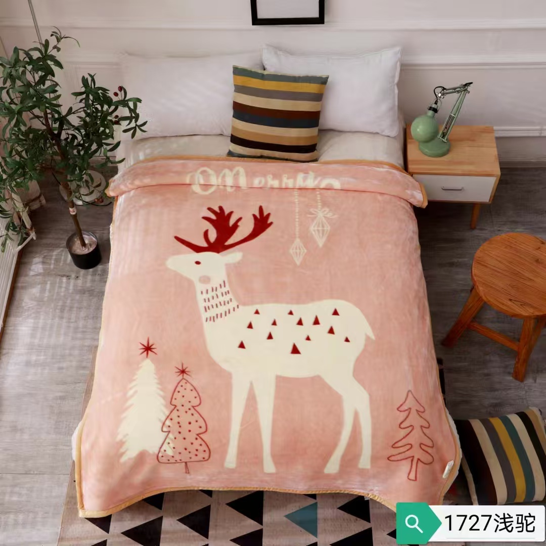 Bedding blankets, double-layer cartoon blankets, single-person cover blankets, coral fleece thickened blankets, winter bed sheets, fleece blankets pic 25