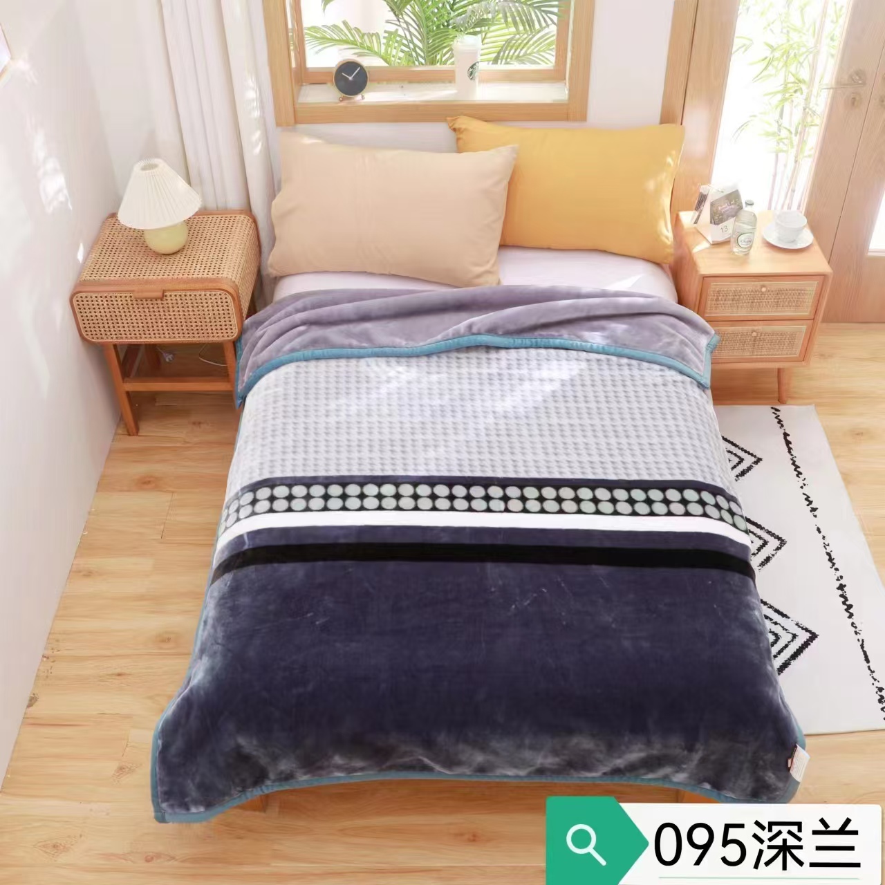 Bedding blankets, double-layer cartoon blankets, single-person cover blankets, coral fleece thickened blankets, winter bed sheets, fleece blankets pic 9