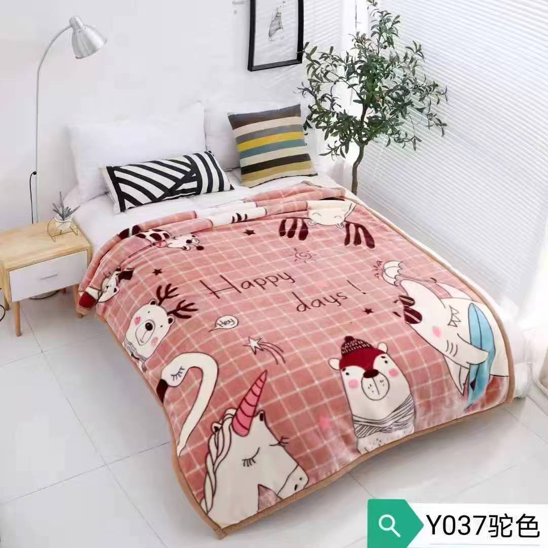 Bedding blankets, double-layer cartoon blankets, single-person cover blankets, coral fleece thickened blankets, winter bed sheets, fleece blankets pic 12
