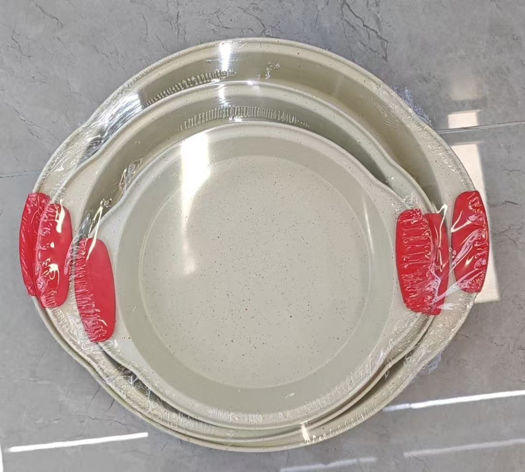 菊花蛋糕模 厨房仿真戚风蛋糕模具 碳钢烘焙工具 不粘圆形家用蛋糕模蛋糕模具蛋糕模型烘焙铁艺