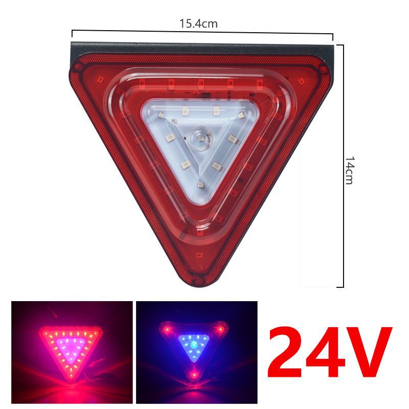 Direct sales from the manufacturer of 24-volt automotive electronic LED rear fog lights suitable for round trucks and LED flashing lights Application Scenario