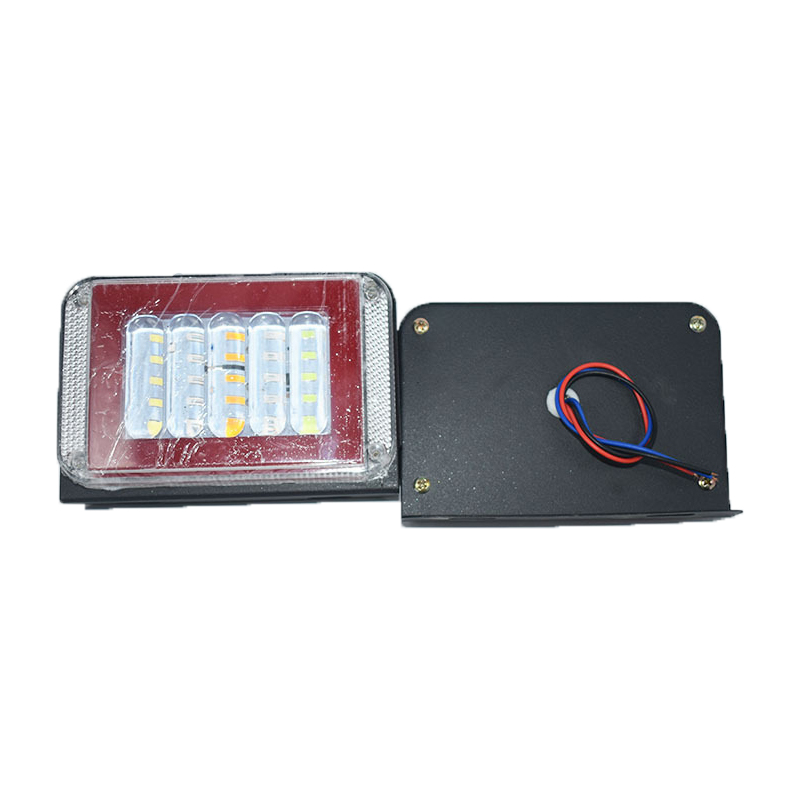 LED truck flashing lights, 24V waterproof high-intensity warning lights, anti-rear-end lights, flowing brake lights, taillights, and seven-color flashing lights Item Picture