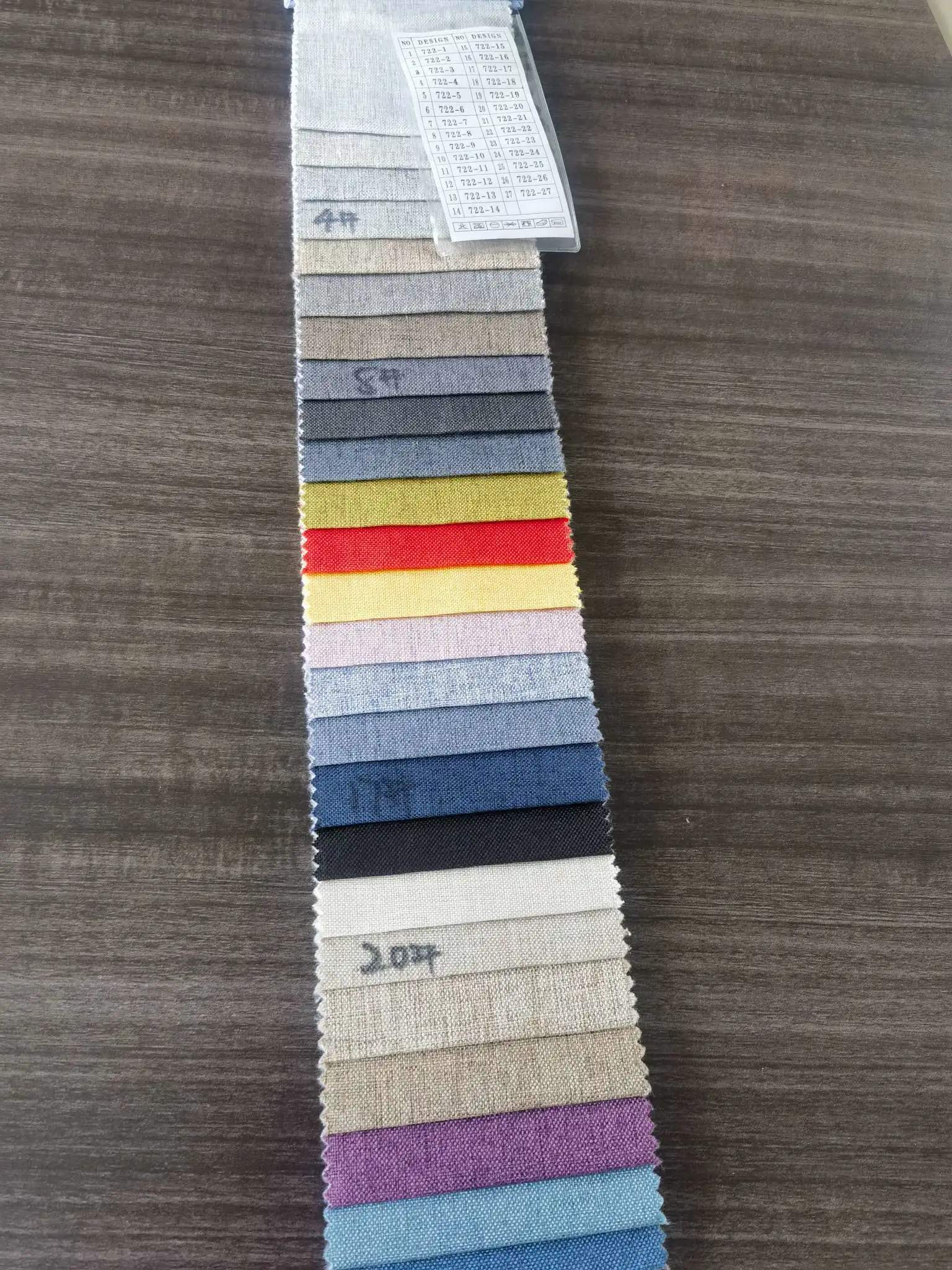 Packaging binding fabric, craft fabric, Christmas fabric, storage stool fabric, imitation linen fabric, fine linen fabric, coarse linen fabric detail image 1