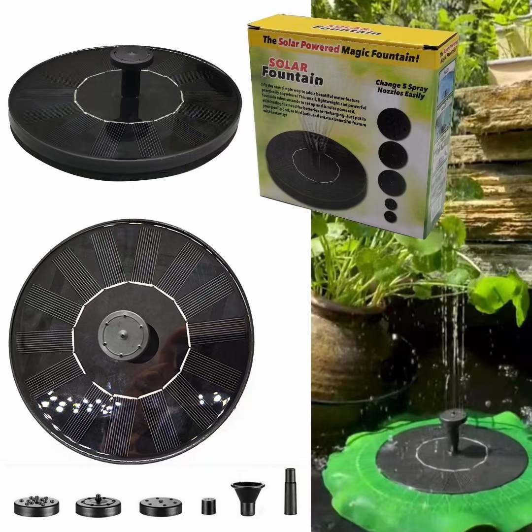 Solar fountain Specification image