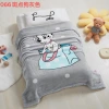 2025 New style mink fleece casual children's blanket, infant and toddler cloud children's blanket, cartoon air conditioner baby thickened small cover blanket Application Scenario