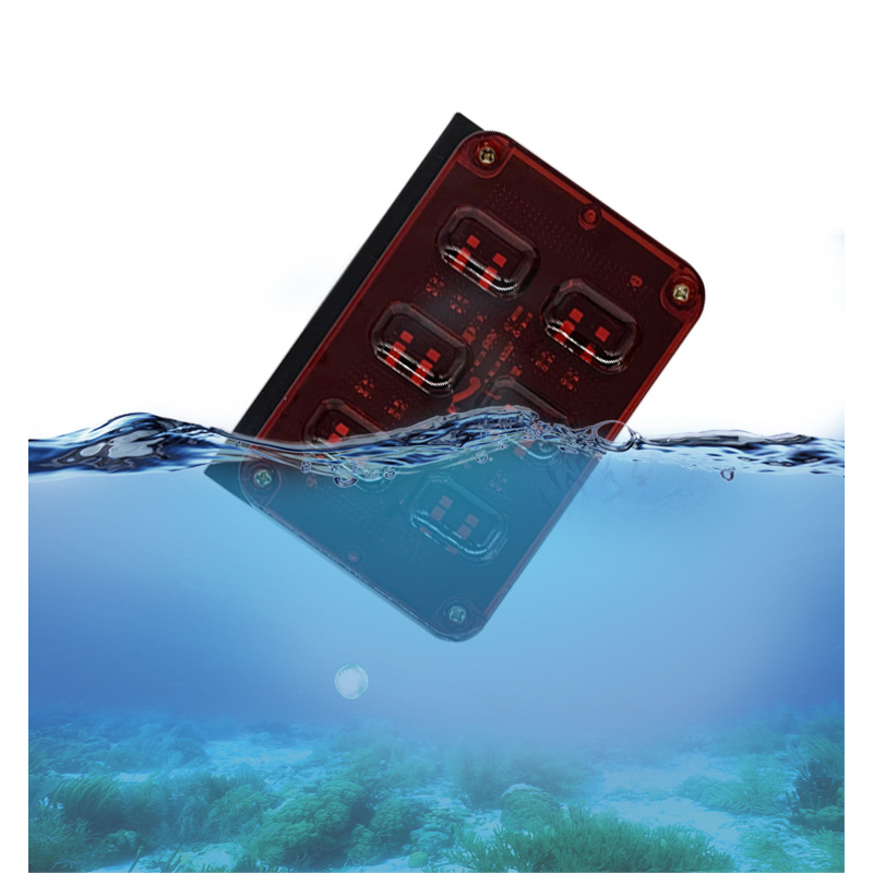 Square flashing edge light, square light, truck flashing edge light, trailer flashing edge light, truck LED flashing edge light Item Picture