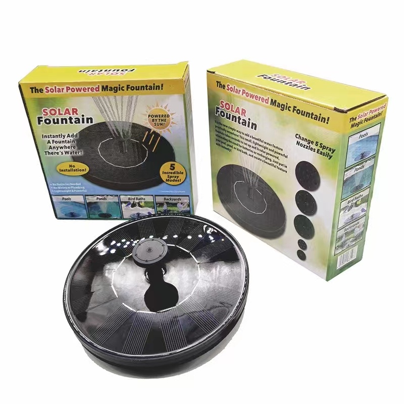Solar fountain