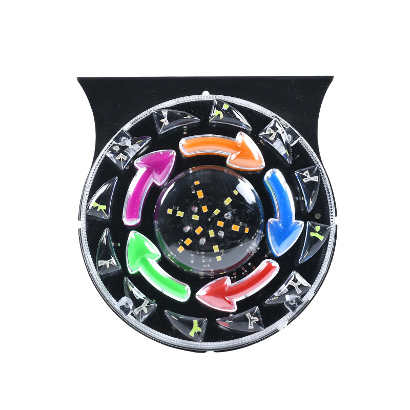 24VLED fog light guide, truck taillight indicator light, signal light, cross-border truck taillight, seven-color strobe reversing light Item Picture