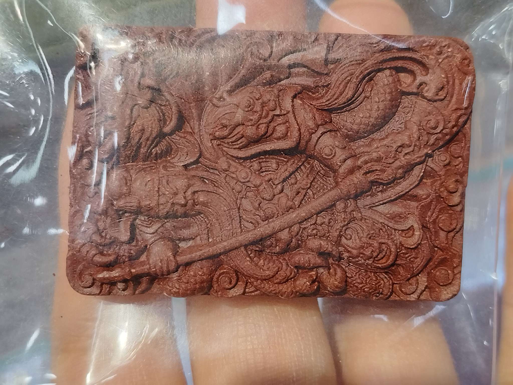 There are many styles of intangible cultural heritage incense bead hanging tags to choose from details Picture
