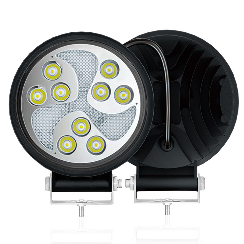 Colorful Firewheel car truck General modified LED work light, truck refraction light, auxiliary light, daytime running light Application Scenario