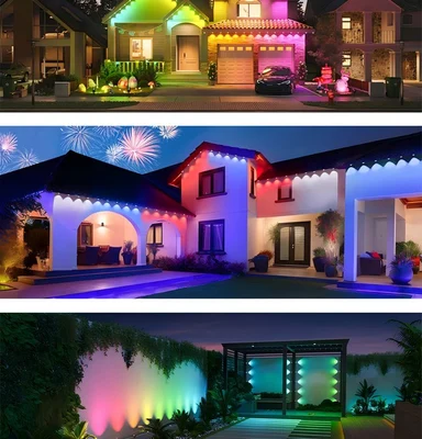 LED screen sticking APP, Bluetooth smart light, low-carbon emission reduction, uniform light spot, ambient light thumbnail