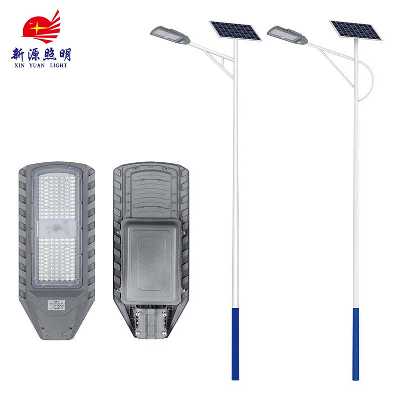 Solar street lamp LED lighting super-large lamp beads, new rural municipal engineering sensor outdoor lamp manufacturer Jingang Application Scenario