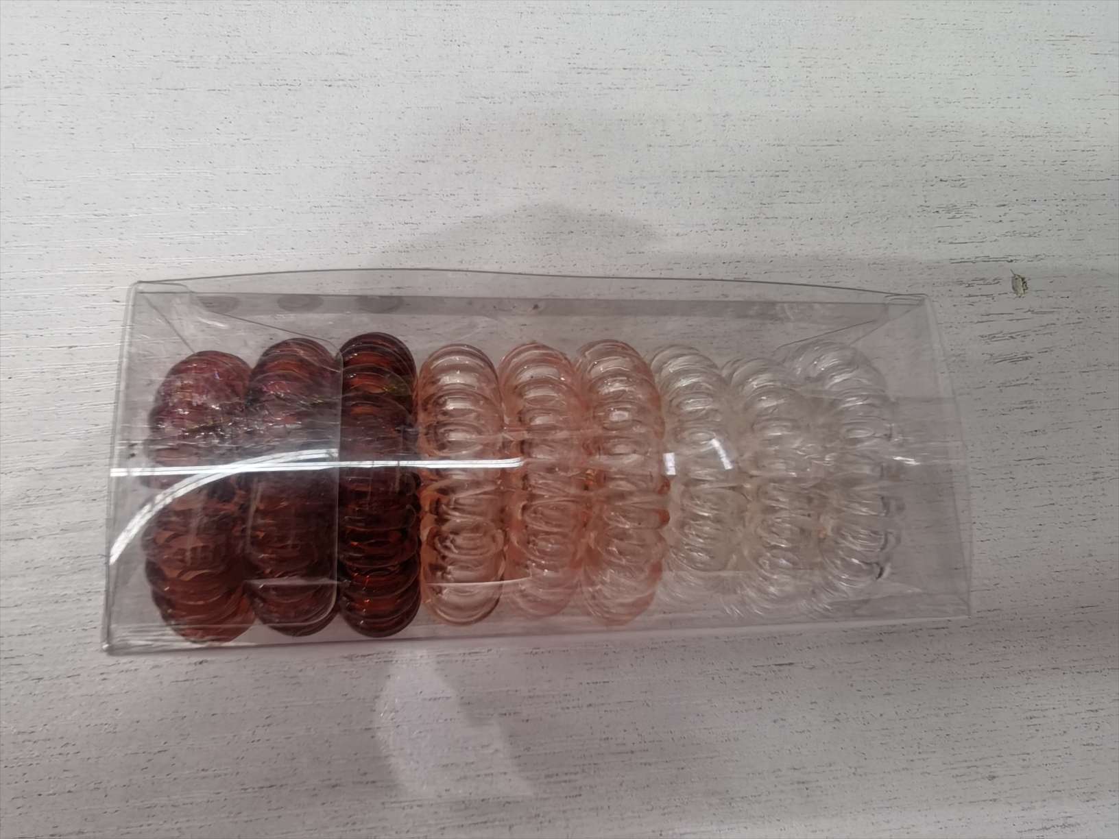 Telephone line hair coil box set of 9 pieces, with good elasticity and headband Specification image