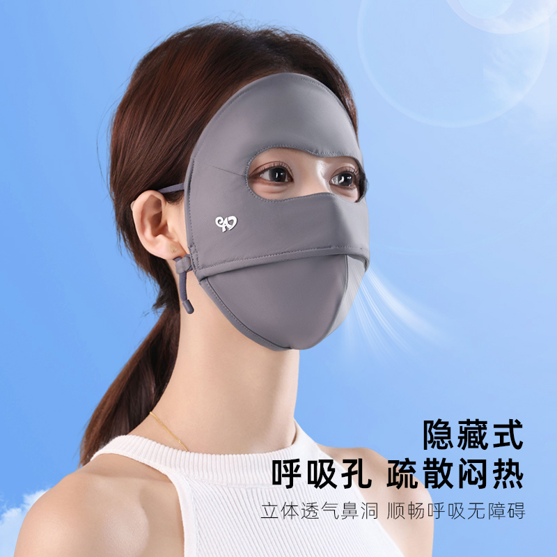 防护面罩实物图