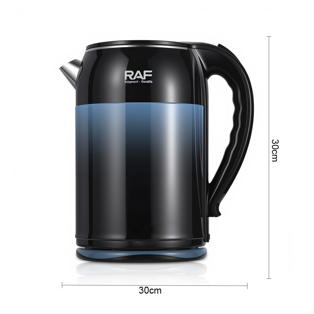 RAF European standard household wholesale 3L stainless steel inner liner electric kettle, quick kettle heating, automatic power-off, kettle boiling Item Picture