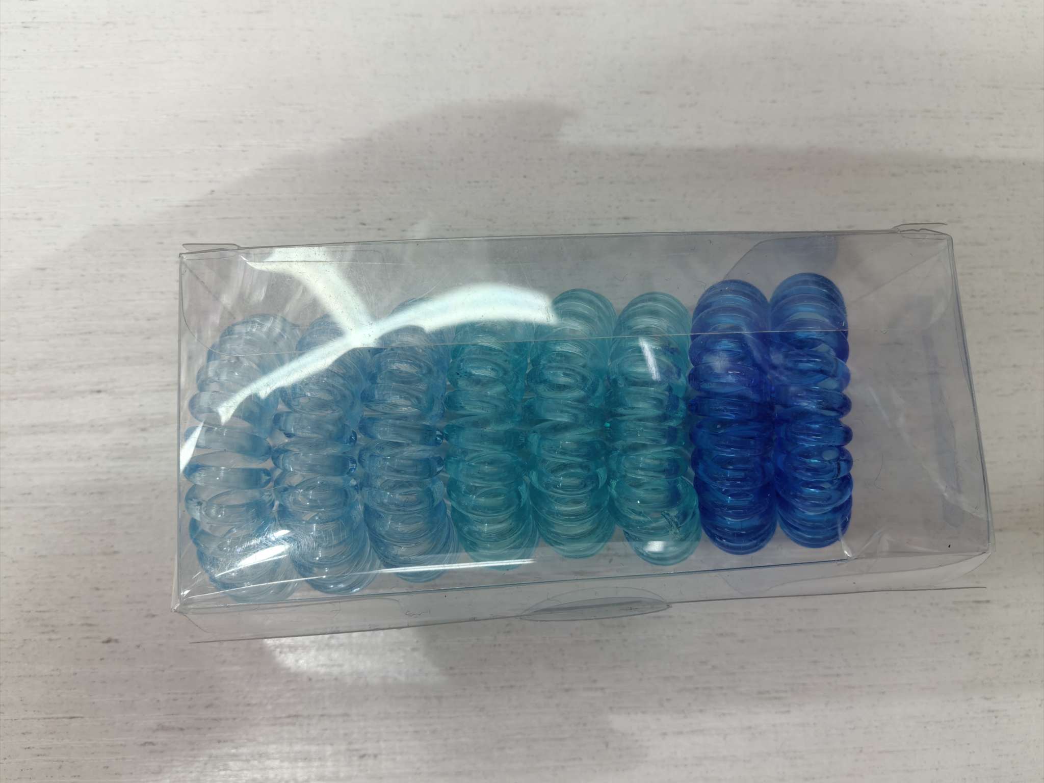 Telephone line hair coil box set of 9 pieces, with good elasticity and headband details Picture