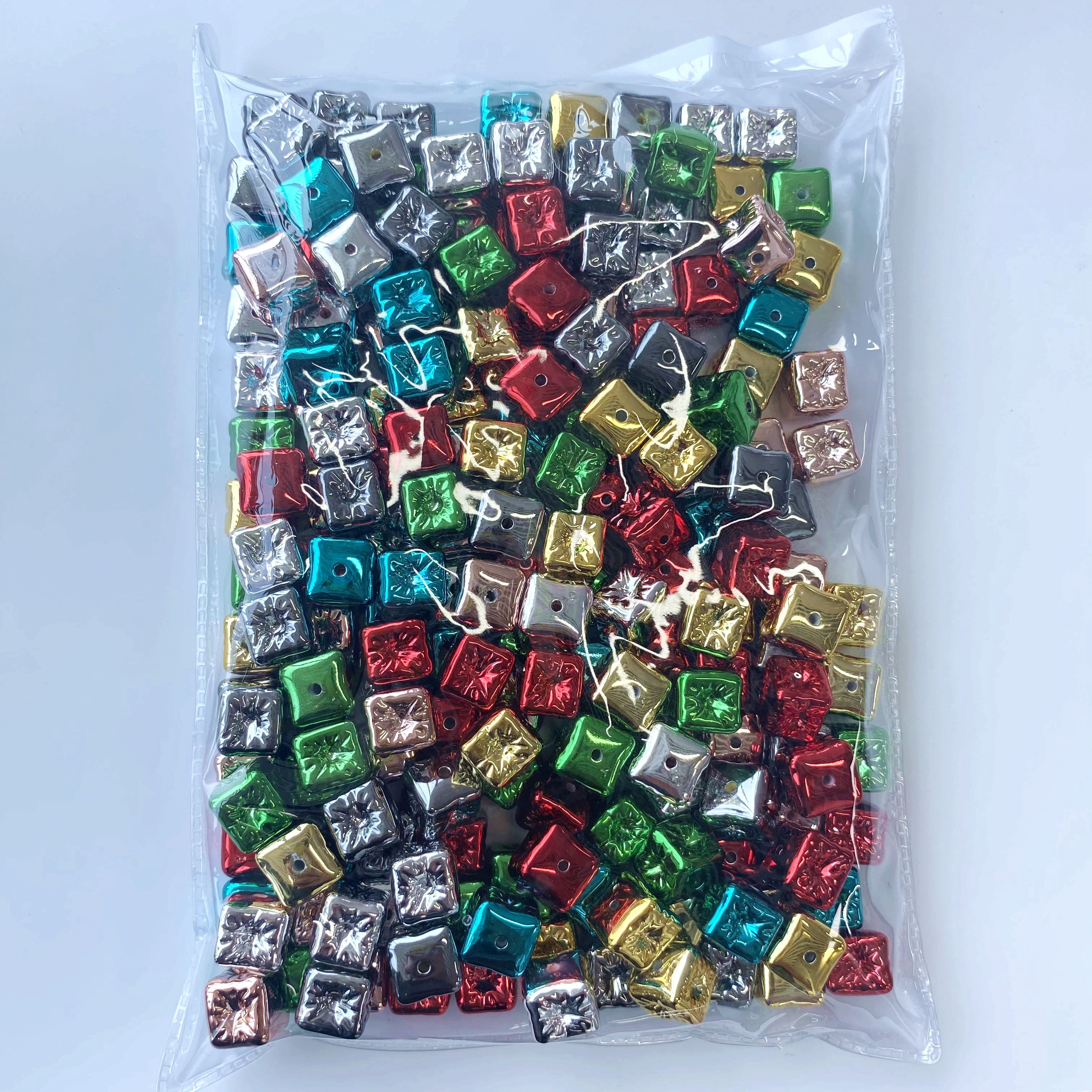 贝壳/微镶锆石吊坠配件/饰品/五角星隔珠/绿松石白底实物图