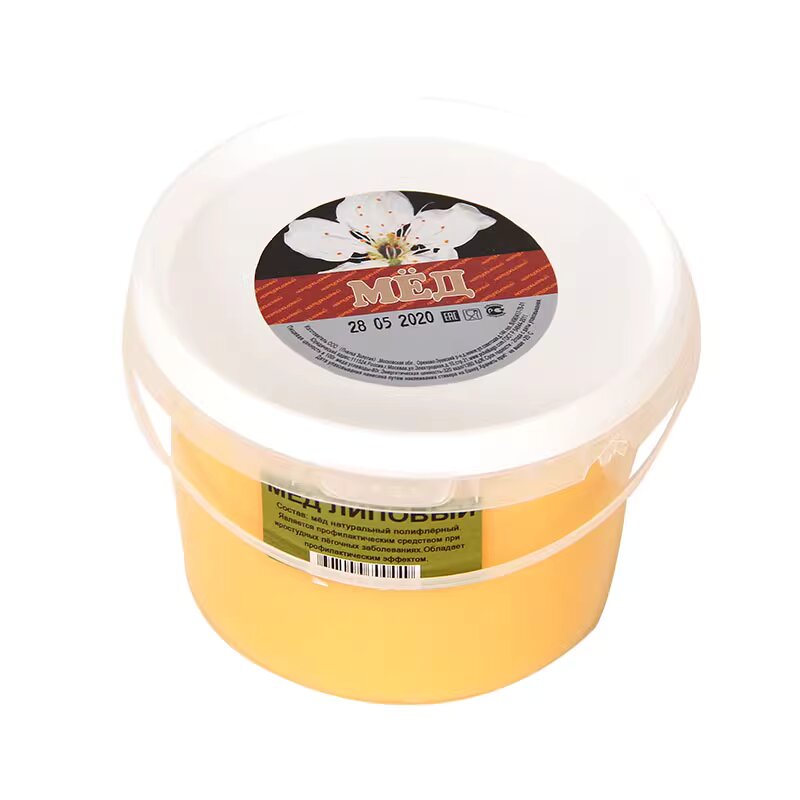 包邮！CAMOU U MOU进口休闲零食蜜糖调味品 俄罗斯椴树蜂蜜1.4kg