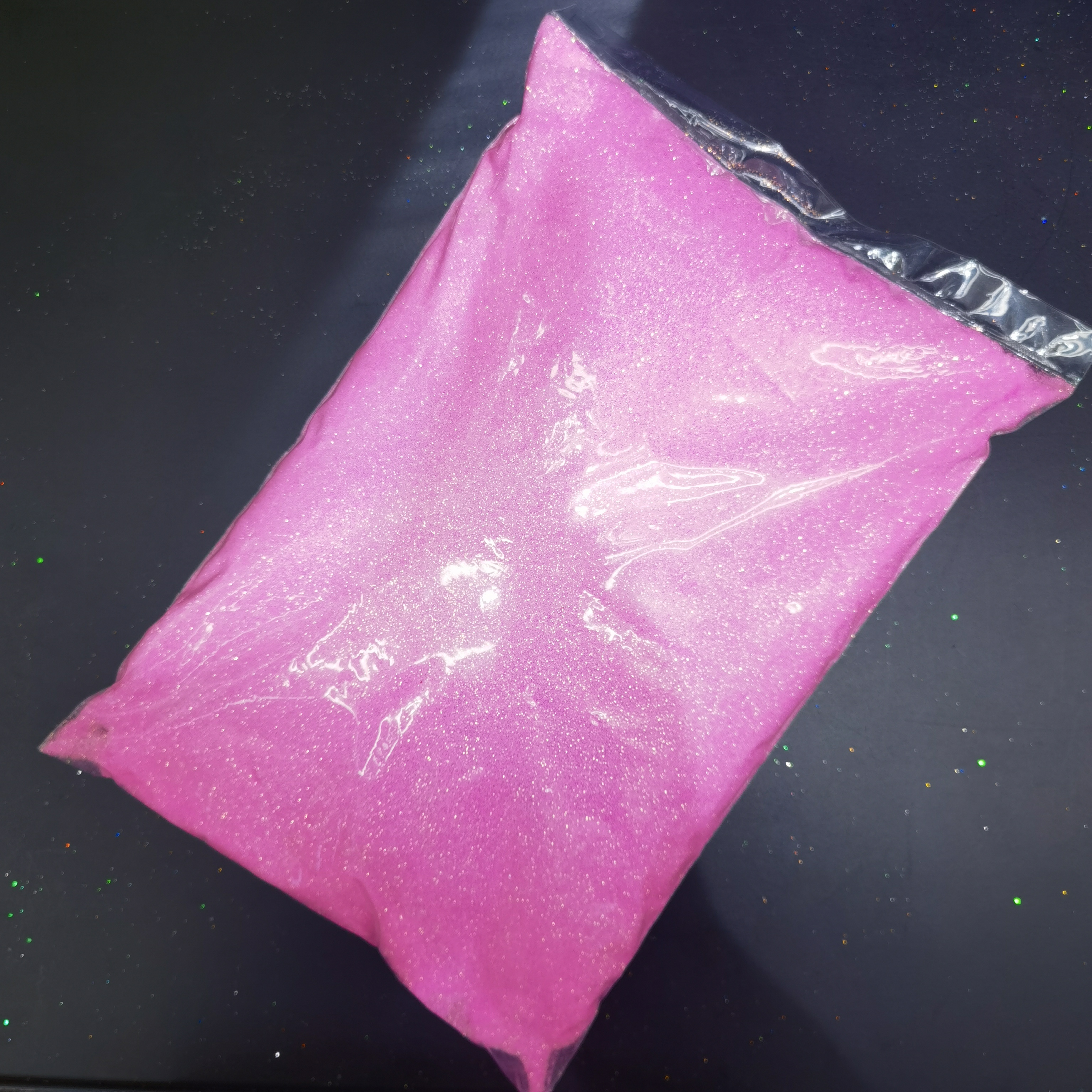 金葱粉/金粉亮粉/夜光蝴蝶结/金葱粉亮片/亮片细节图