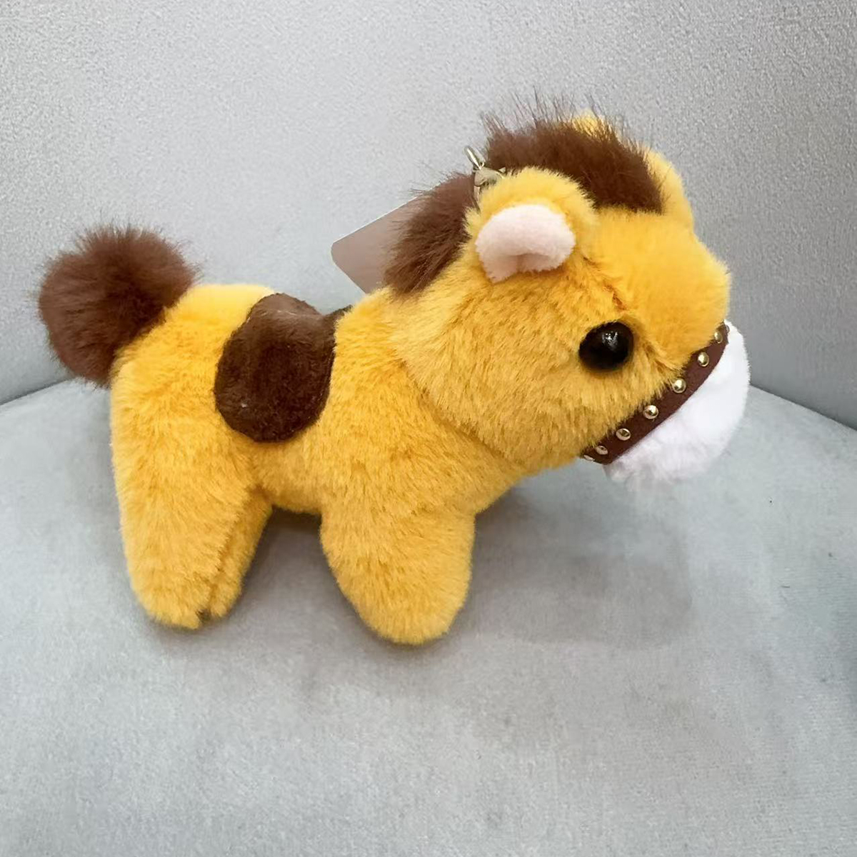 Plush toys, 4-color dolls, throwing little horses, cute cartoon characters, safe materials, children's gifts, grabbs details Picture