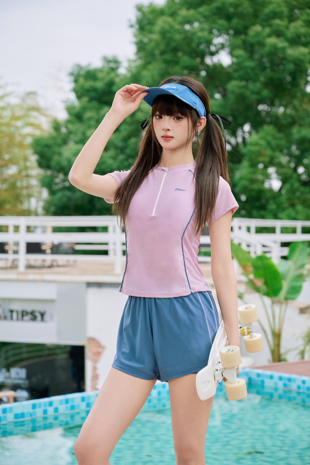 ملابس سباحة منفصلة جديدة للطالبات في عام 2025 Item Picture