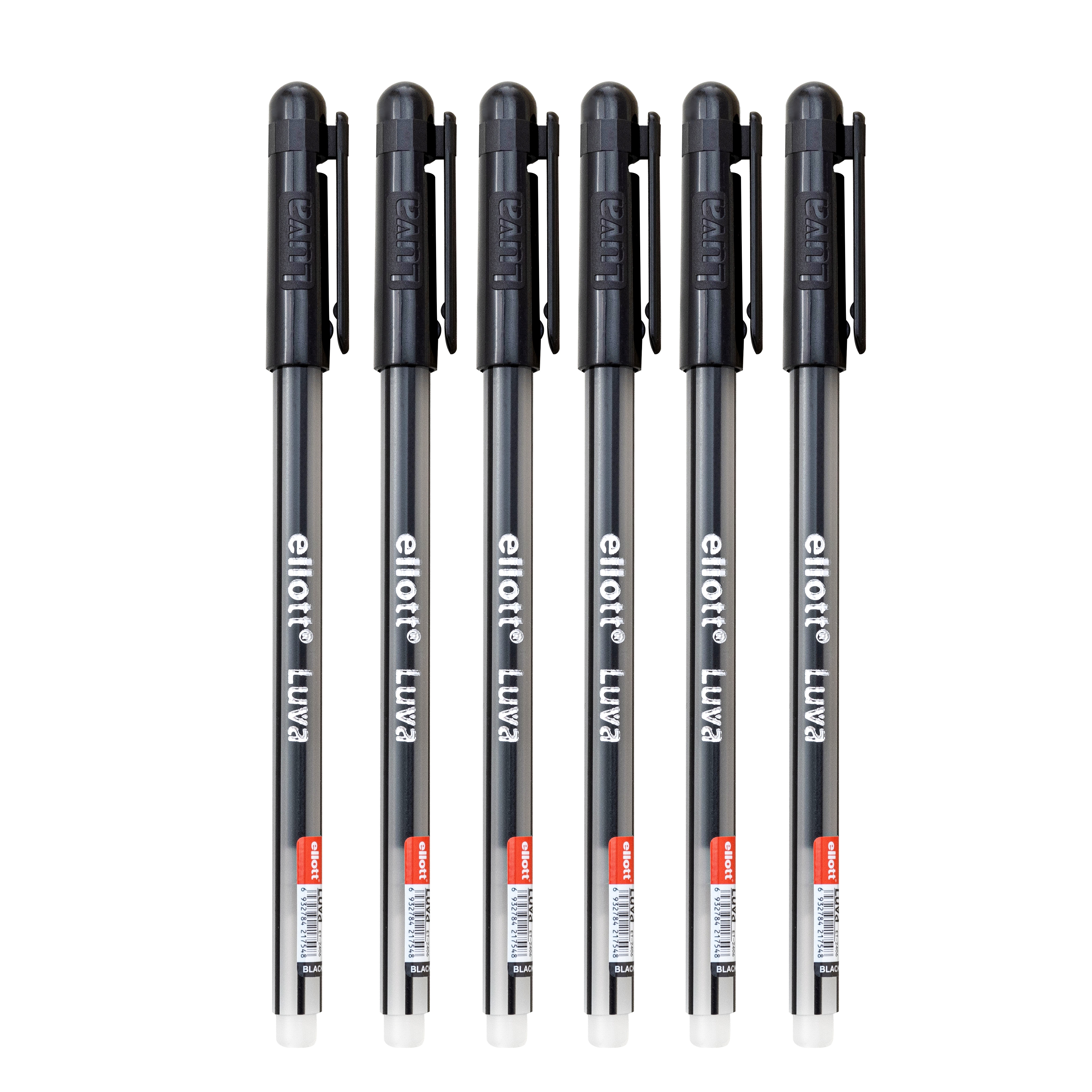 cello brand Smooth Writing Long Cap Ballpoint Pen ET-2406-black Item Picture