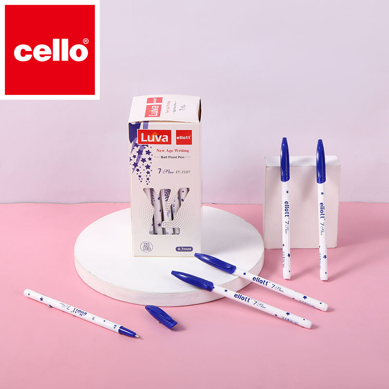 cello牌流畅书写长盖帽圆珠笔ET-2107