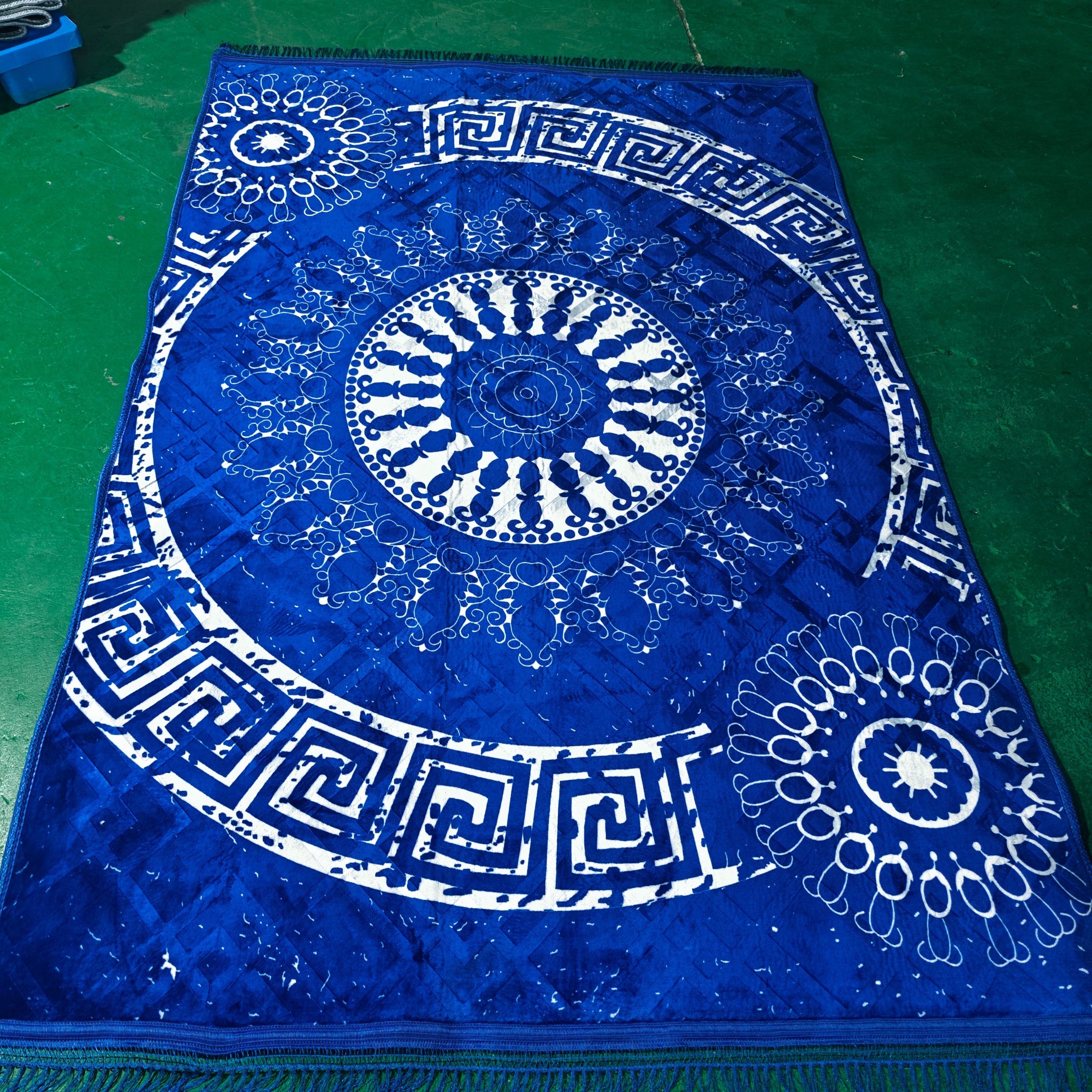 Islamic Muslim prayer carpet, Hui prayer mat, prayer felt, mosque carpet, ethnic bedroom Chinese-style floor mat pic 5