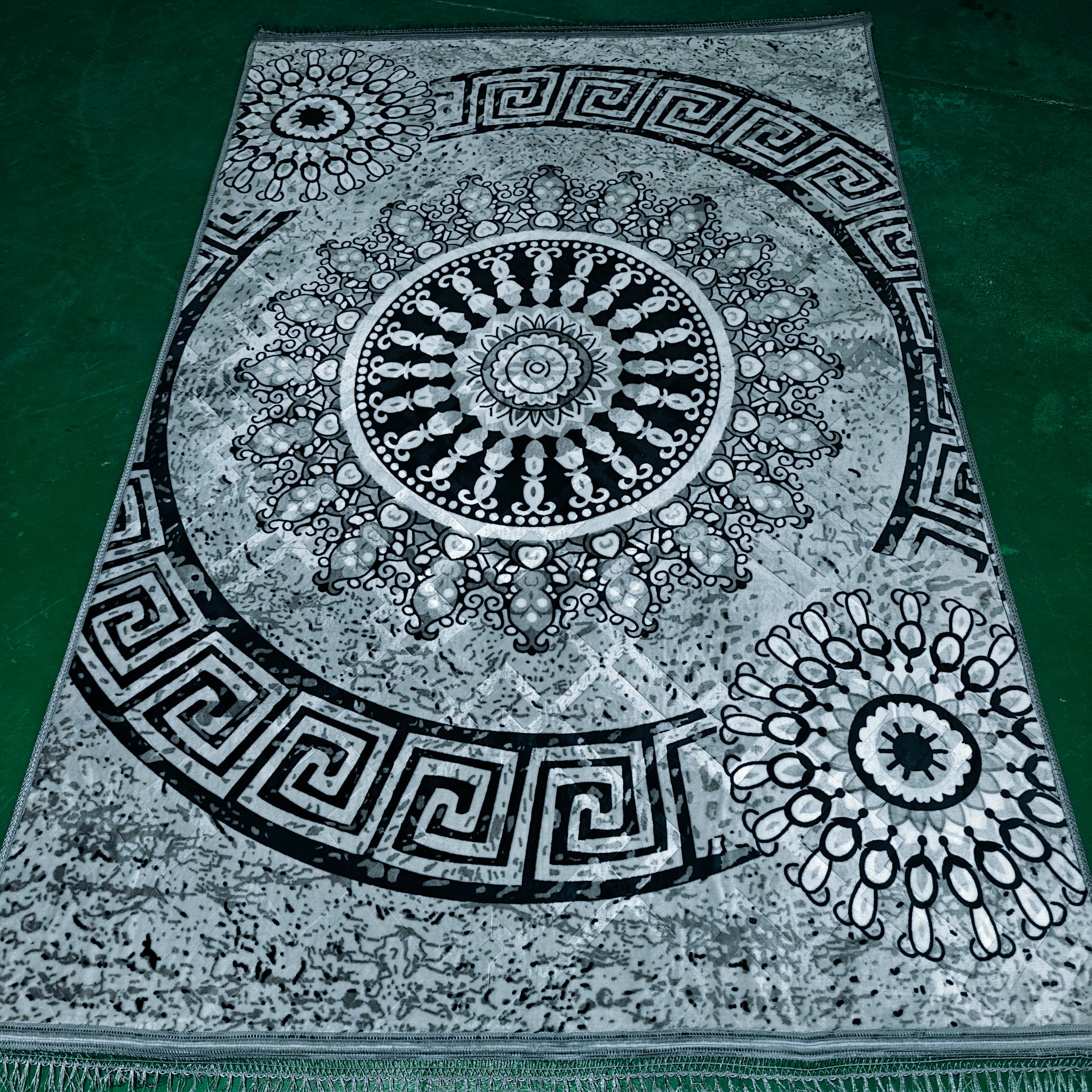 Islamic Muslim prayer carpet, Hui prayer mat, prayer felt, mosque carpet, ethnic bedroom Chinese-style floor mat pic 8