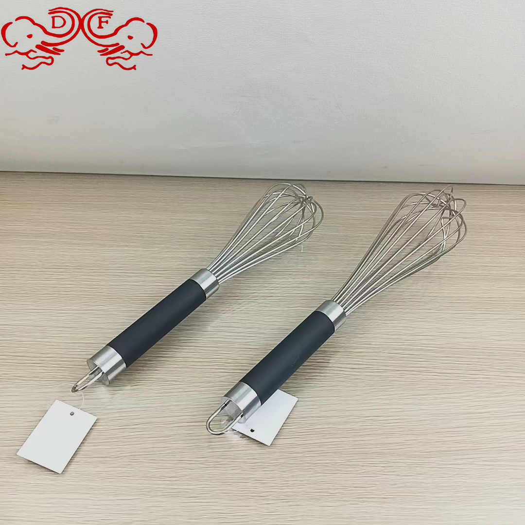 DF68914A70八线喷塑不锈钢打蛋器厨房手摇搅蛋器手持和面搅拌器DF TRADING HOUSE