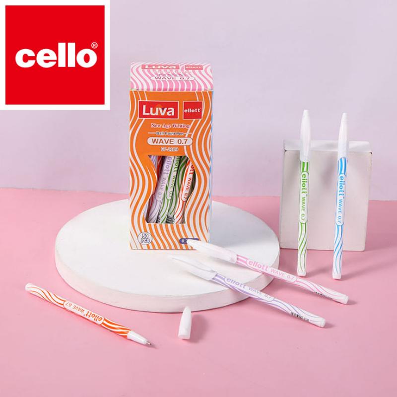 cello brand Smooth Writing Long Cap Ballpoint Pen ET-2109
