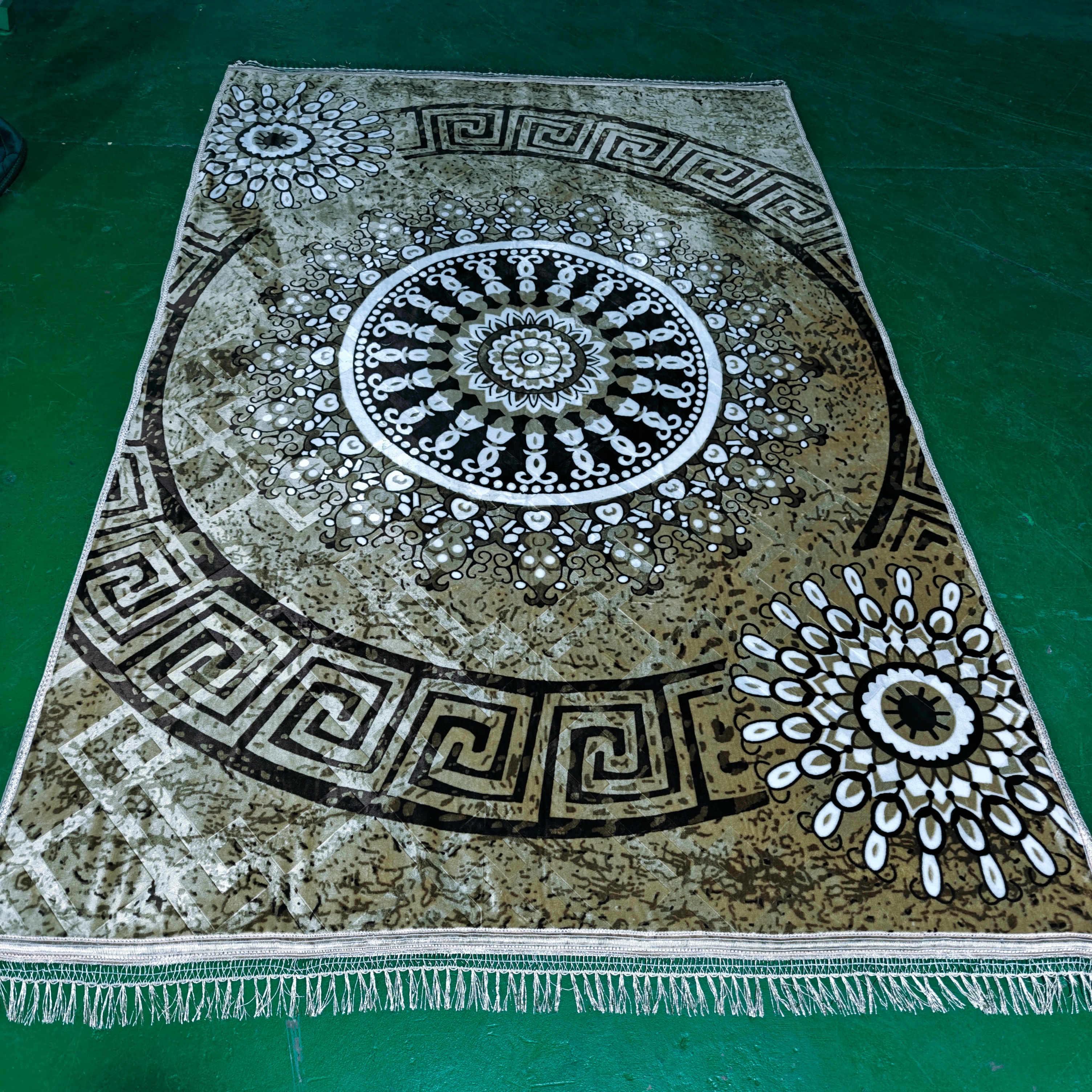 Islamic Muslim prayer carpet, Hui prayer mat, prayer felt, mosque carpet, ethnic bedroom Chinese-style floor mat pic 7