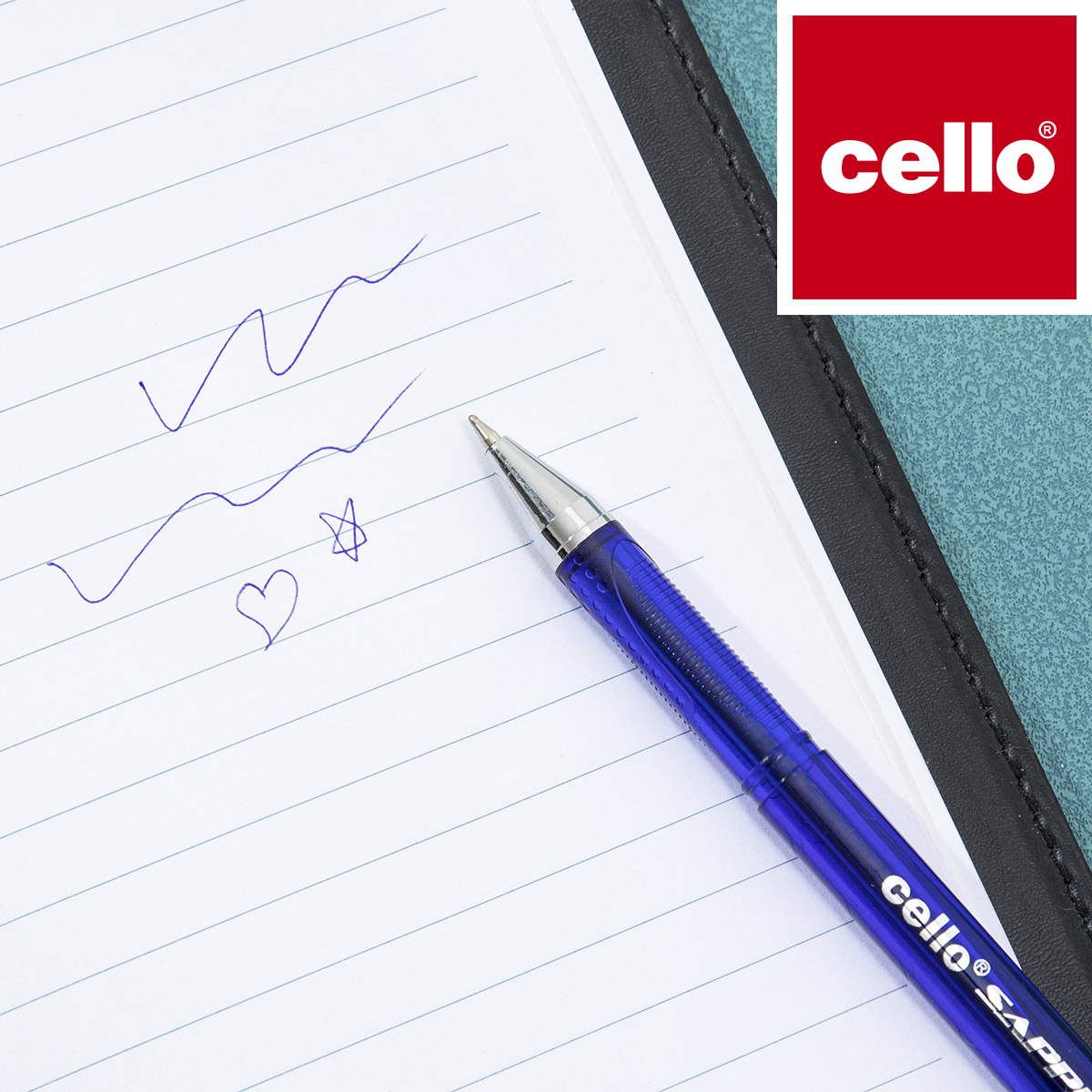 كتابة قلم حبر من طراز CL-2202 بشكل سلس من ورق Cello Item Picture
