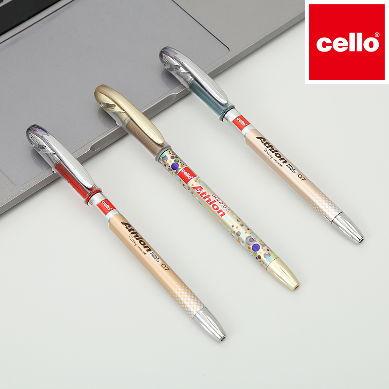 كتابة قلم حبر من طراز CL-1177 بقلم حبر من طراز CL-1177 بشكل سلس من بطاقة Cello details Picture
