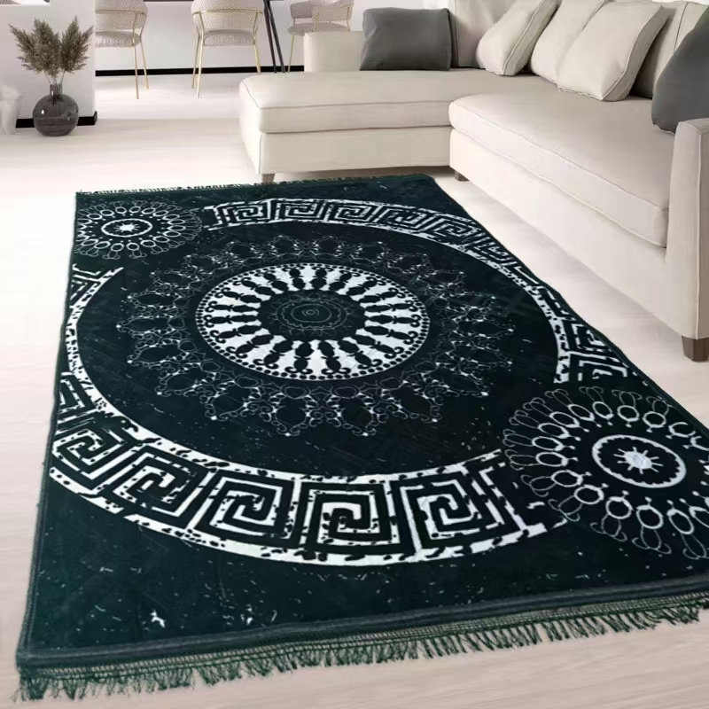 Islamic Muslim prayer carpet, Hui prayer mat, prayer felt, mosque carpet, ethnic bedroom Chinese-style floor mat Specification image