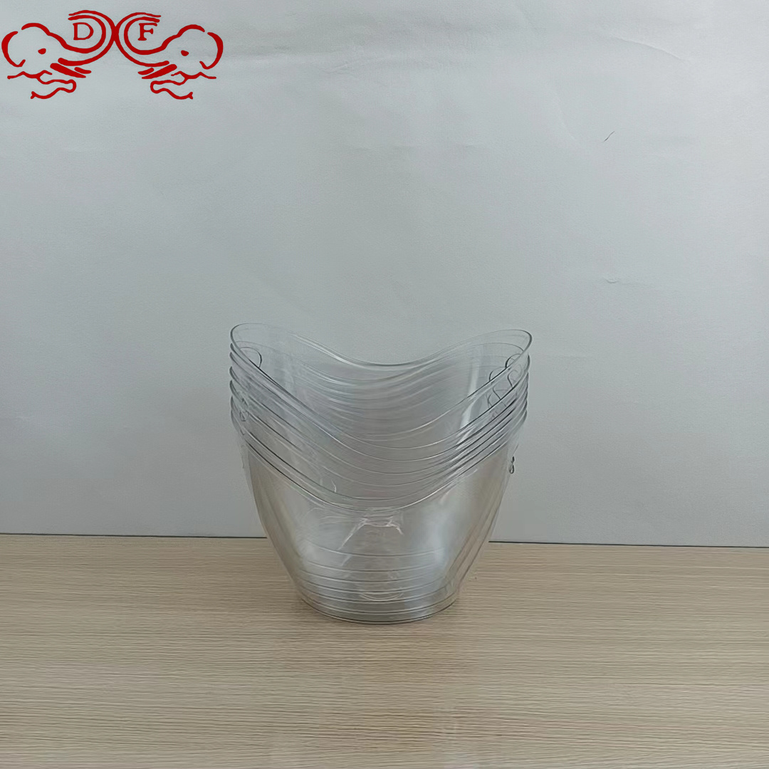 DF68915 2886船形多用果斗透明塑料冰桶亚克力元宝冰酒桶啤酒桶DF TRADING HOUSE