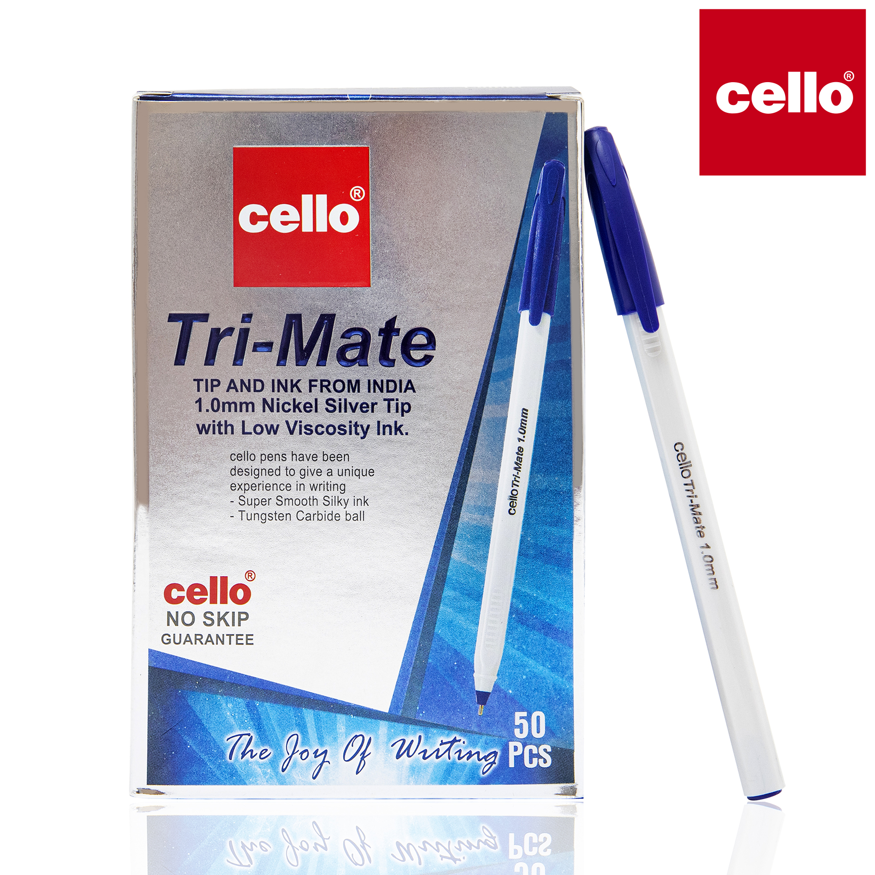 cello brand Smooth Writing Long Cap Ballpoint Pen CL-1179
