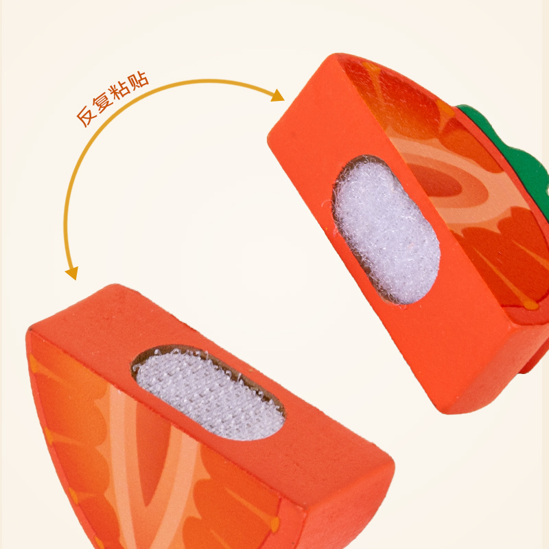 Early childhood education: Children play house, cut fruits, vegetables, food, wooden toys, boys and girls, intellectual magic tricks, suitable for cutting seafood. Three types of cutting seafood. CPC CE export certification Item Picture