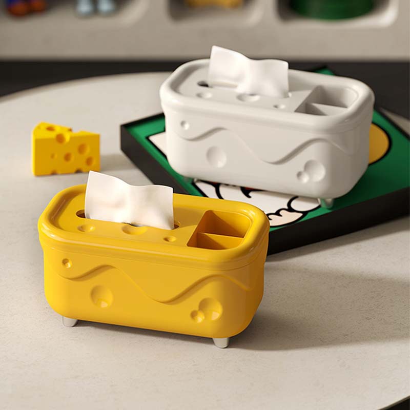 Q35-7424 New household tissue box, high-end living room tissue box, remote control, coffee table, cheese storage box detail image 8