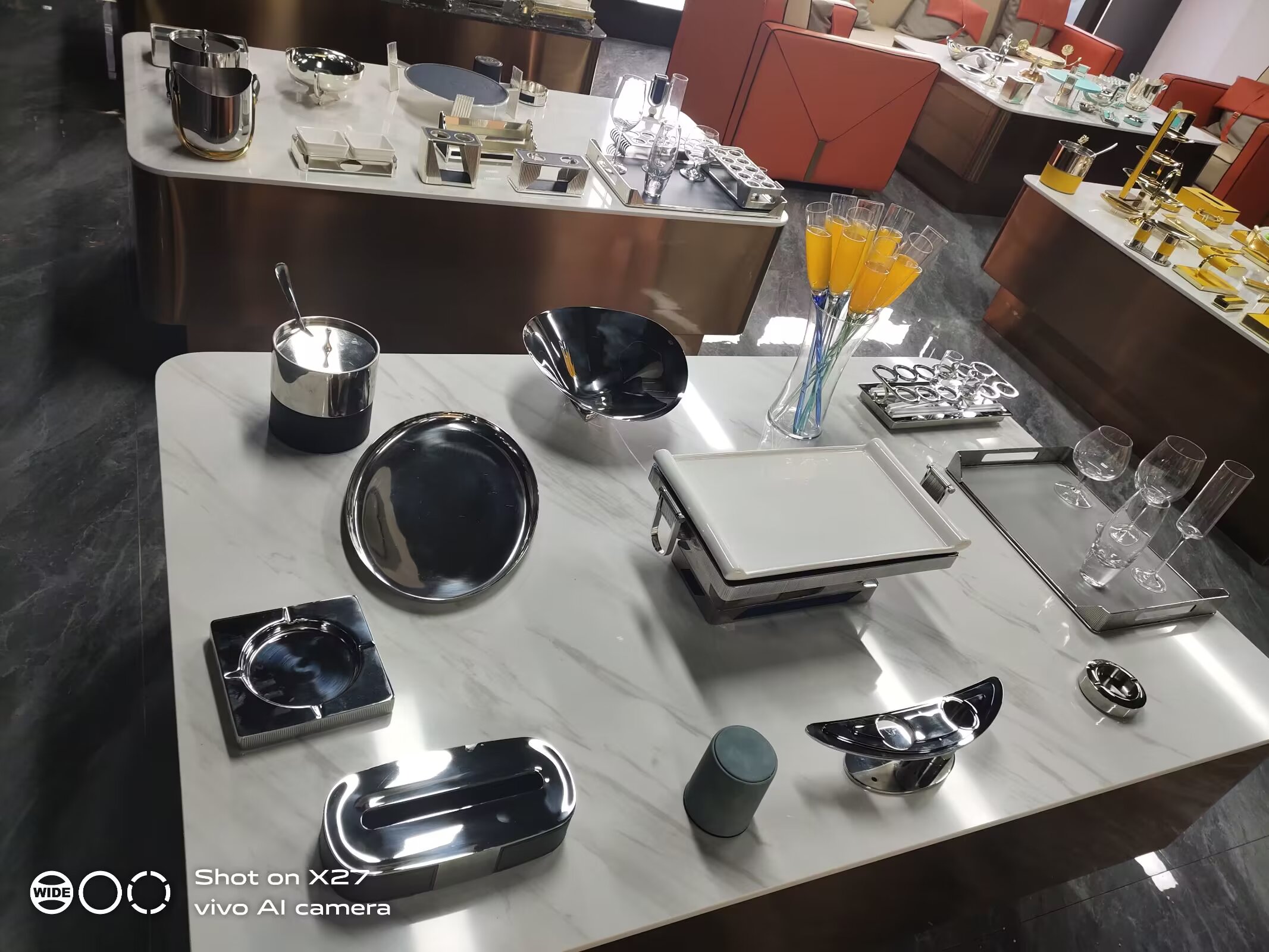 商务会所包厢摆台夜场KTV酒吧会所/Party.K摆件烟灰缸大果盘纸巾盒话筒架详情3