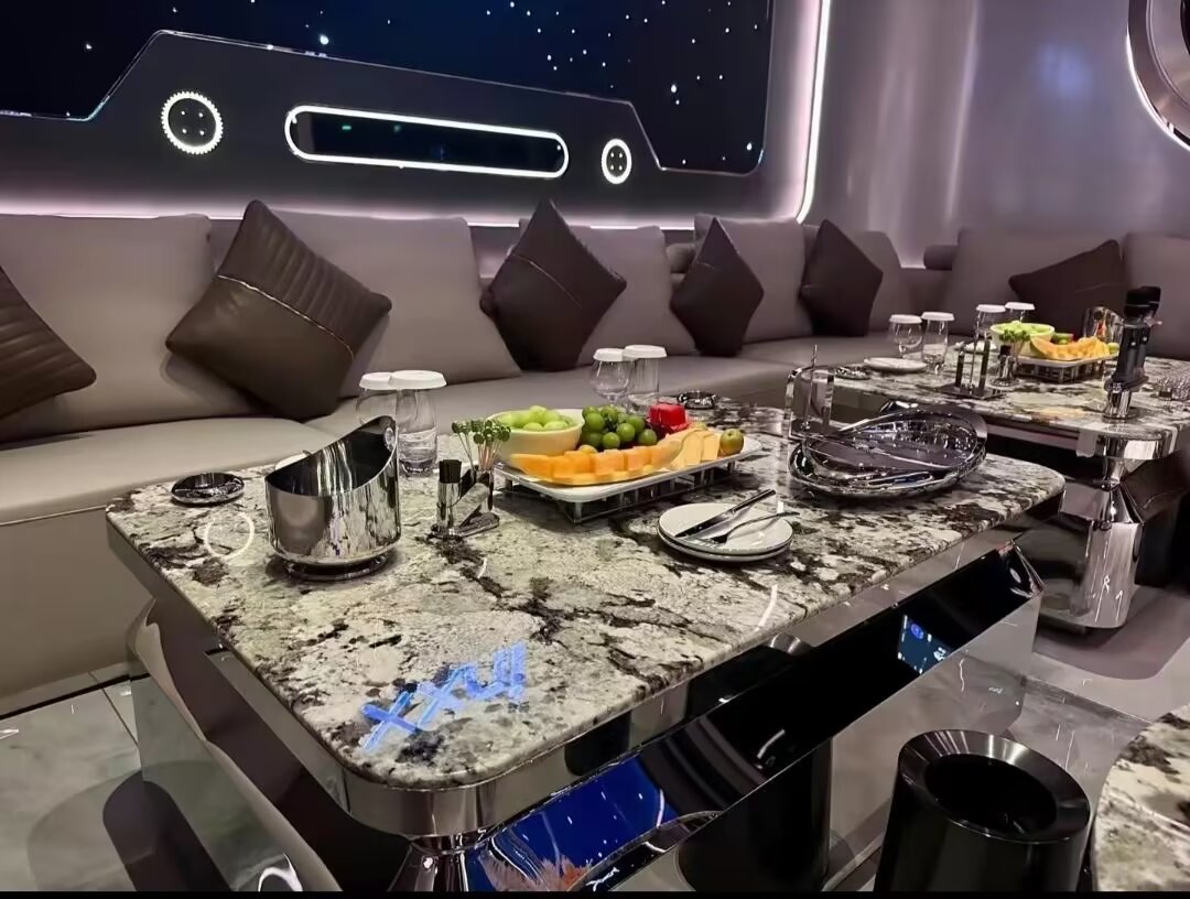 商务会所包厢摆台夜场KTV酒吧会所/Party.K摆件烟灰缸大果盘纸巾盒话筒架详情11