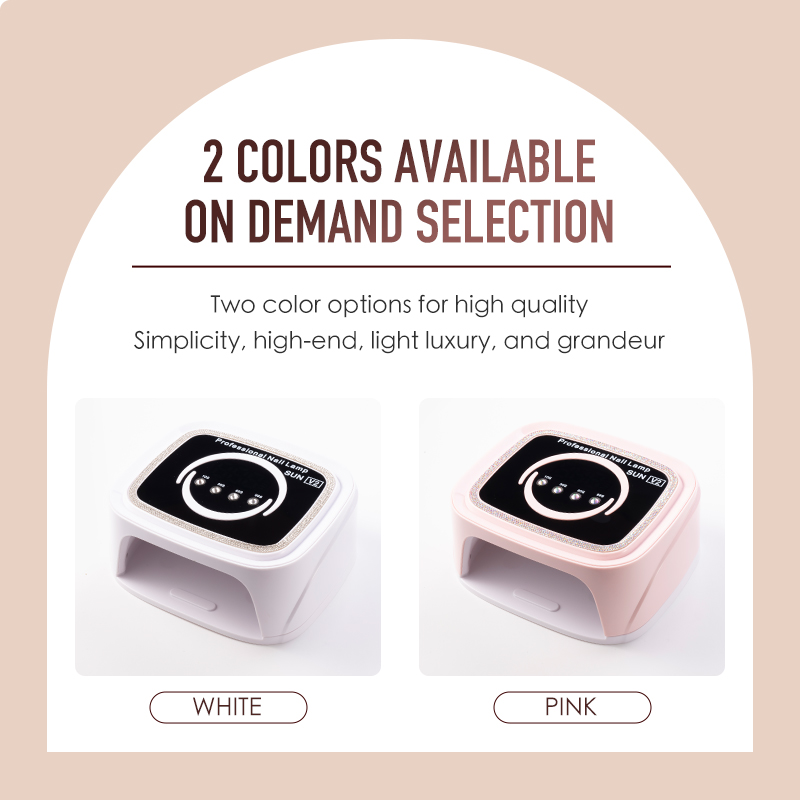 The new 108W battery-powered V2 nail lamp, high-power nail baking lamp, therapy lamp, intelligent sensing and portable Item Picture