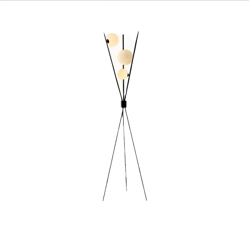 Nordic light luxury creative art, Italian simplicity, bedside fashion, moon floor lamp, study, ins floor lamp Item Picture