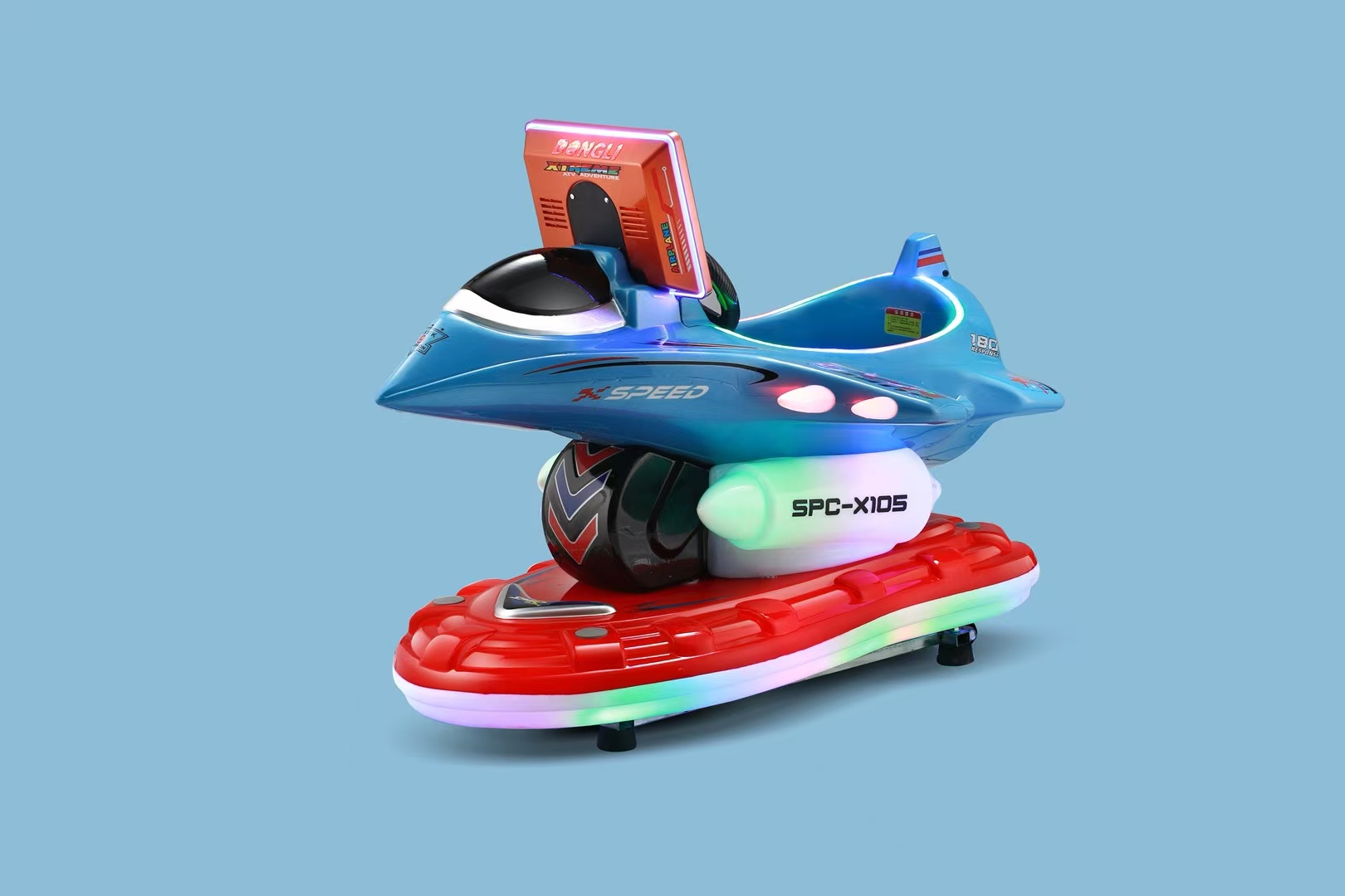 Factory direct sales of coin-operated commercial amusement equipment, swing machines, game machines, rocking cars, children's amusement facilities, amusement parks, video game arcades, toys, video game arcades detail image 2