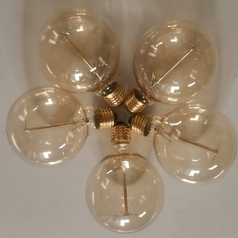 G95  220V 钨丝款个性创意艺术装饰 爱迪生灯泡 复古怀旧钨丝灯泡