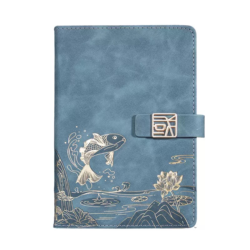 国潮毛绒A7笔记本可爱创意记事本便携日记本大作业本小学生学习用品A5办公文具