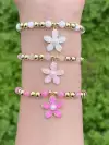 Colorful rope four-leaf clover bracelet crystal jewelry, fashionable and versatile jewelry, exquisite bracelet gift for ladies Specification image