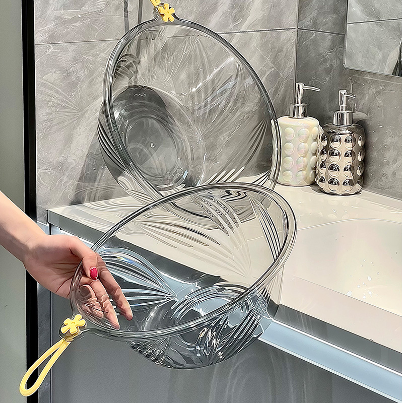 Household plastic washbasins, Nordic-style student washbasins, plastic basins Application Scenario