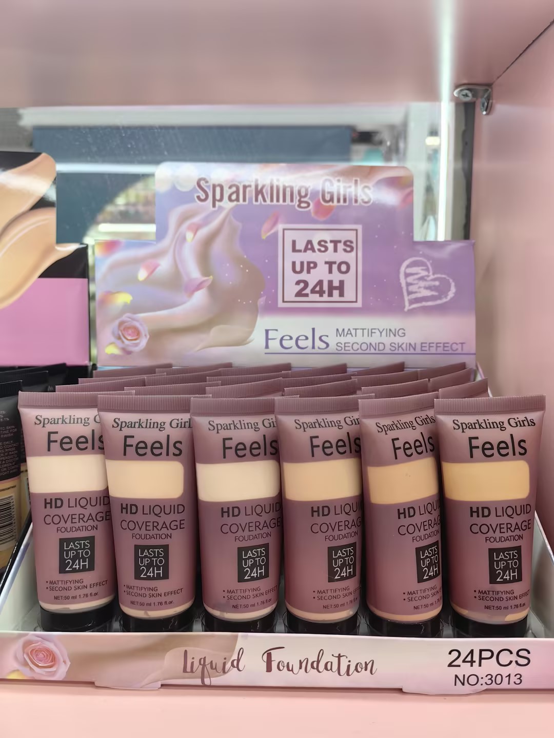 粉底液MiniQueen樱菲粉底液化妆品遮瑕棒03